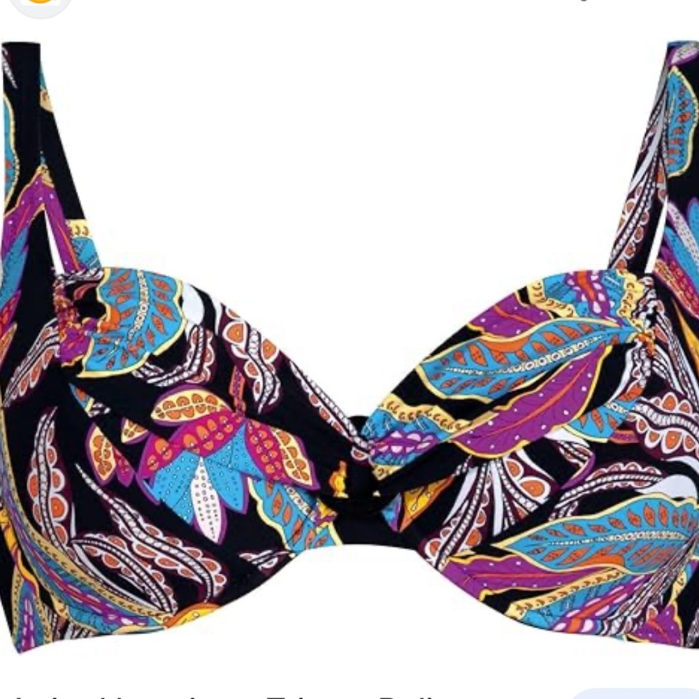 NWT Rosa Faia hermine bikini top